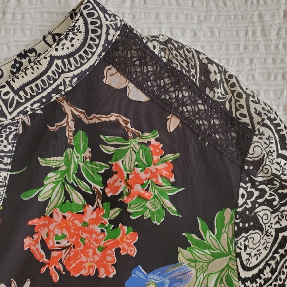 Tiny x Anthropologie Spring Multi Pattern Blouse - Picture 4 of 10